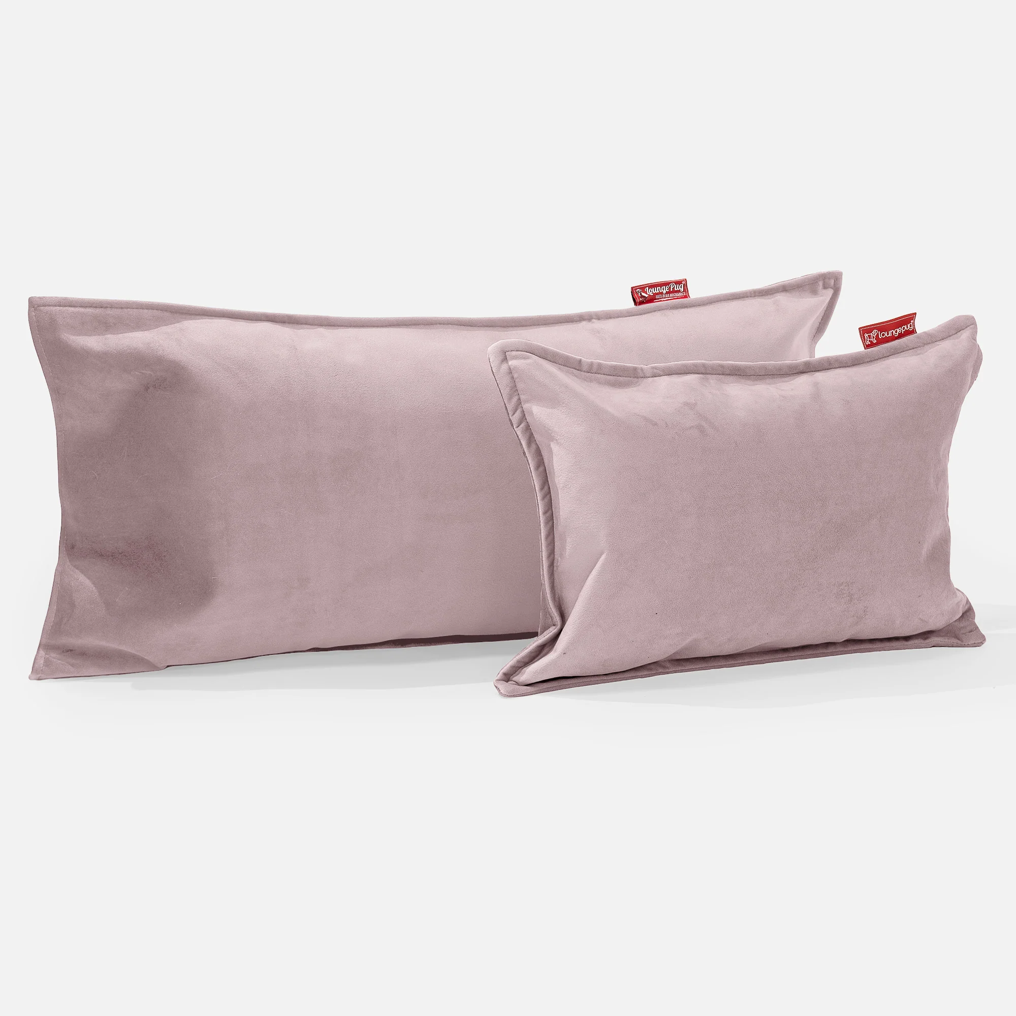 Riesen Dekokissen / Sofa Kissenbezug 40 x 70cm - Samt Pink - Image 3