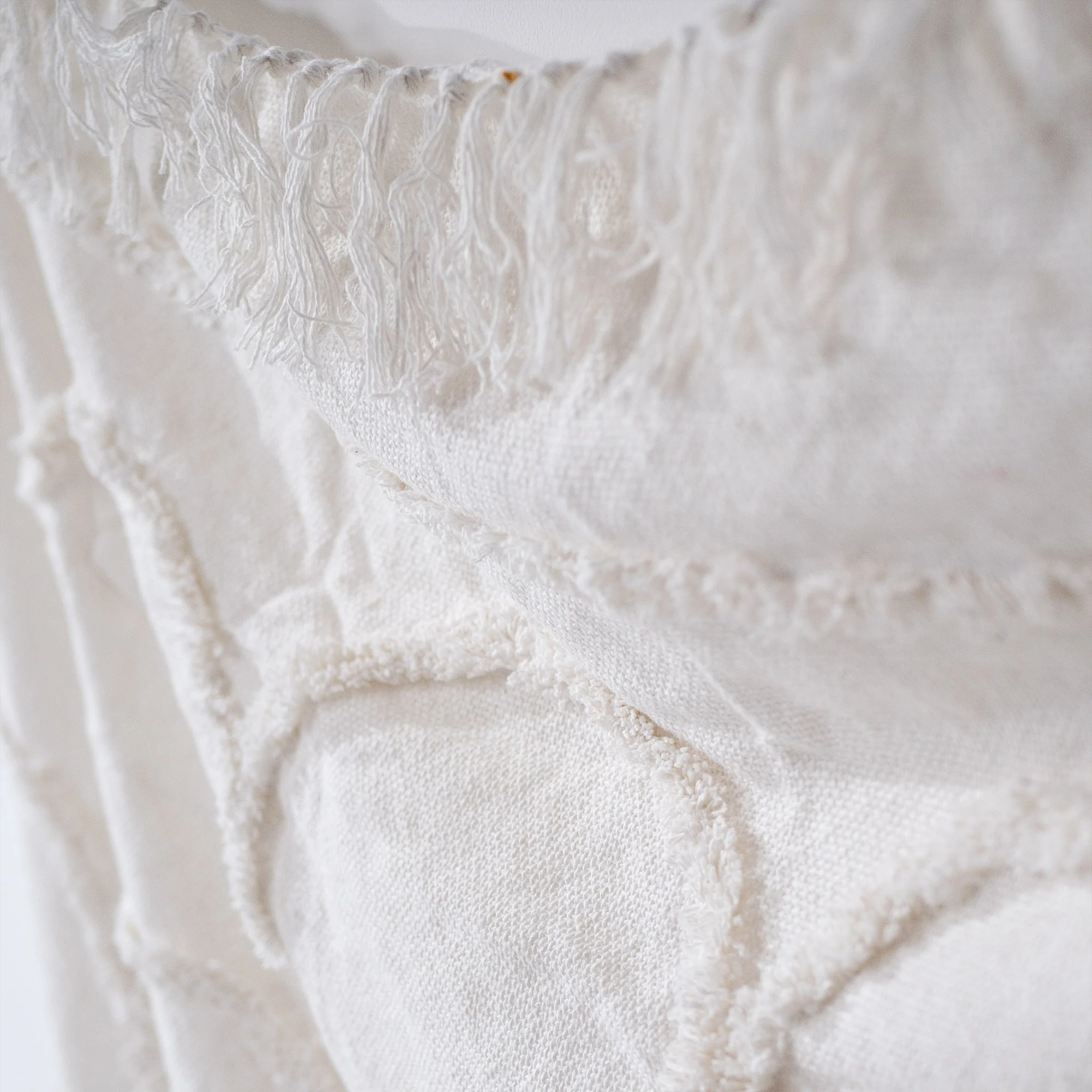 Gewebter Überwurf / Decke mit Quasten - Image 3