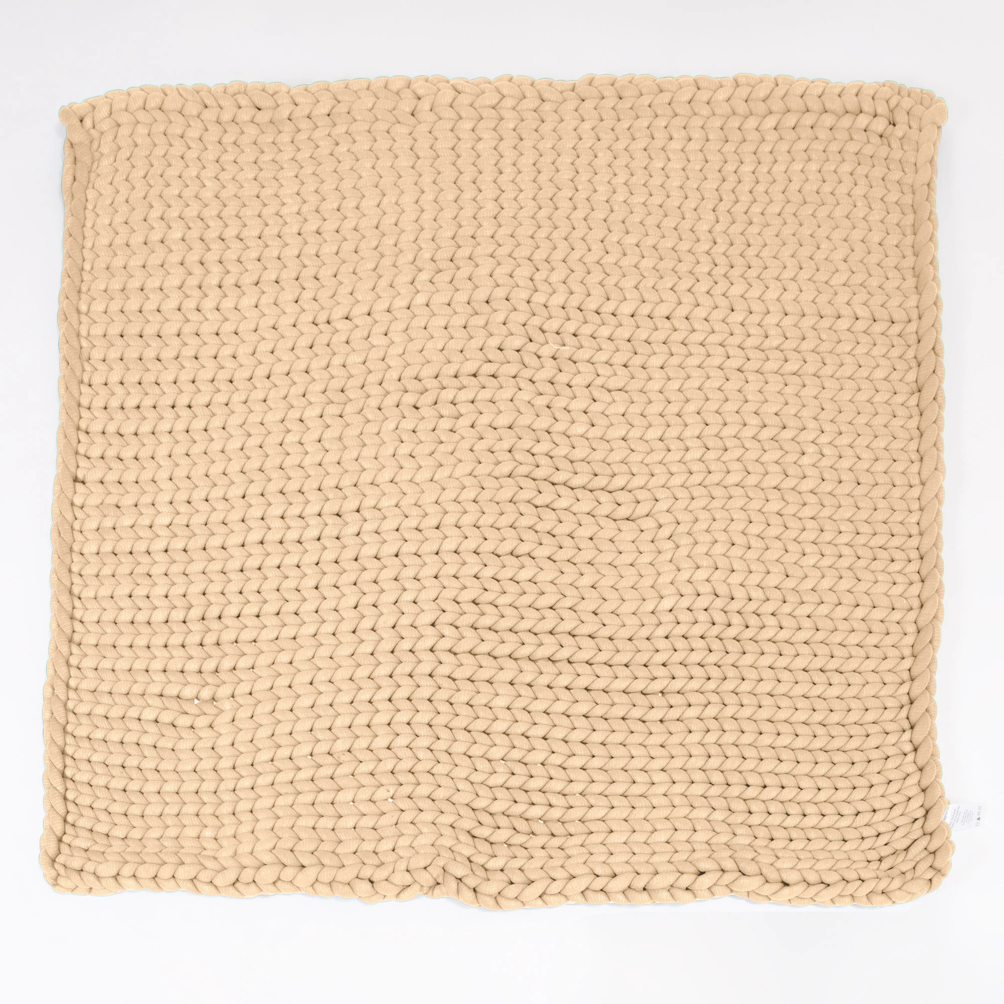 Gewichtsdecke für Erwachsene - Grobgestrickt Creme - Image 3