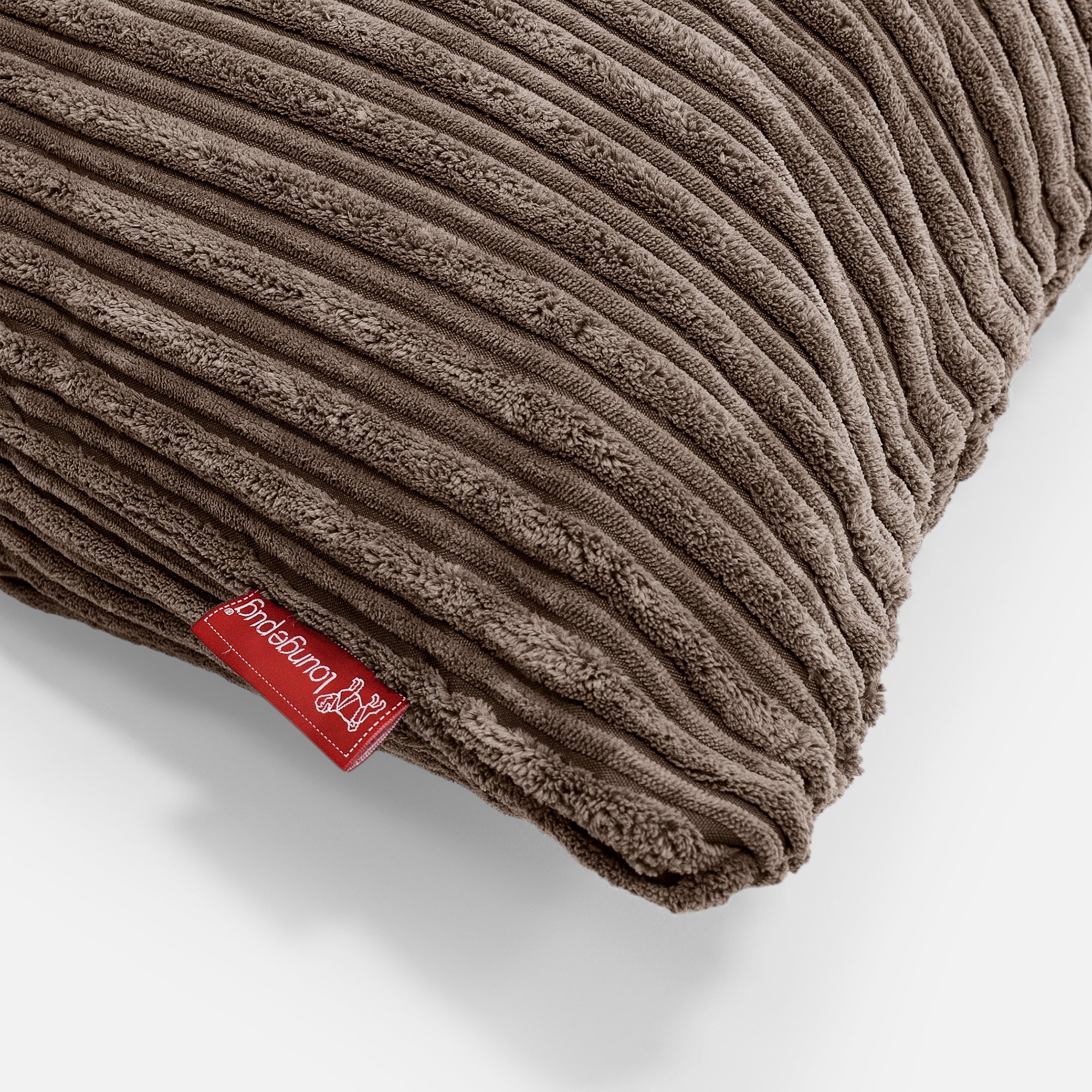 Dekokissen / Sofa Kissenbezug 47 x 47cm - Cord Mocca - Image 3