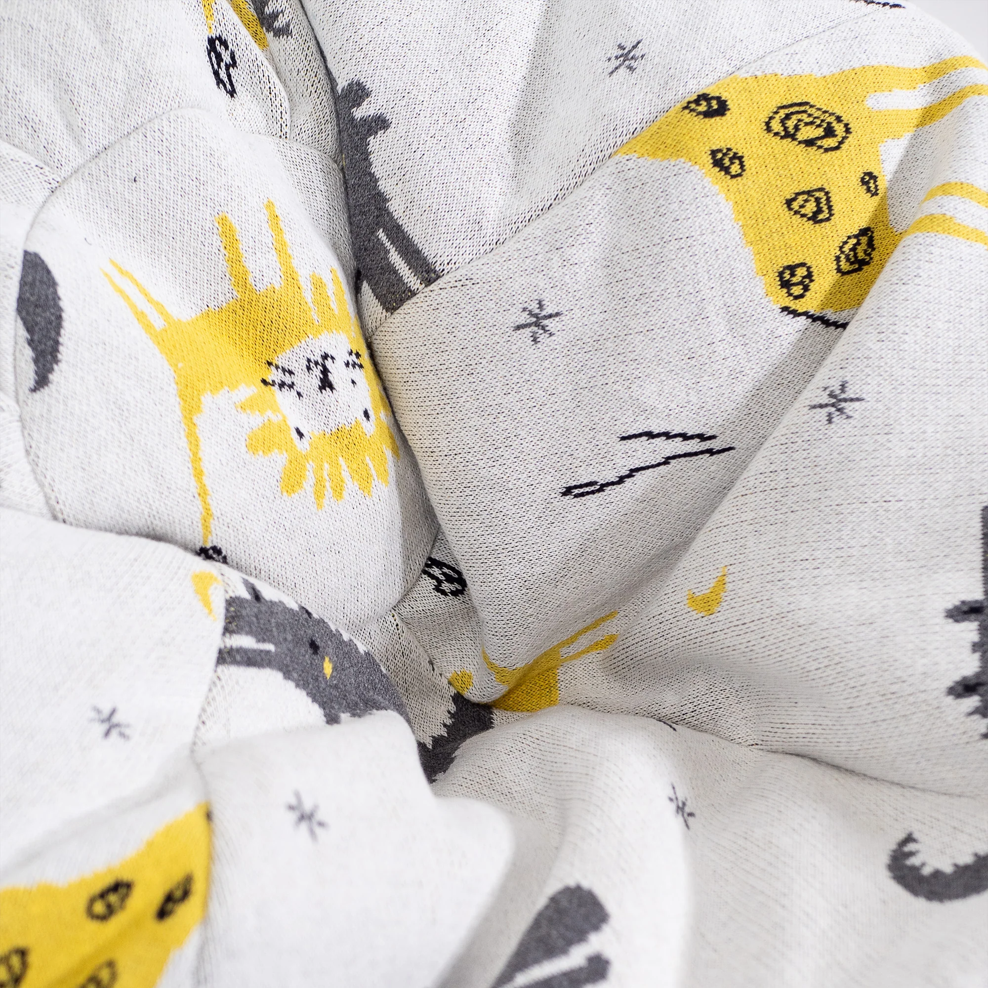 Klassicher Kindersessel Sitzsack 1-5 jahren - Gestrickte Safari - Image 3