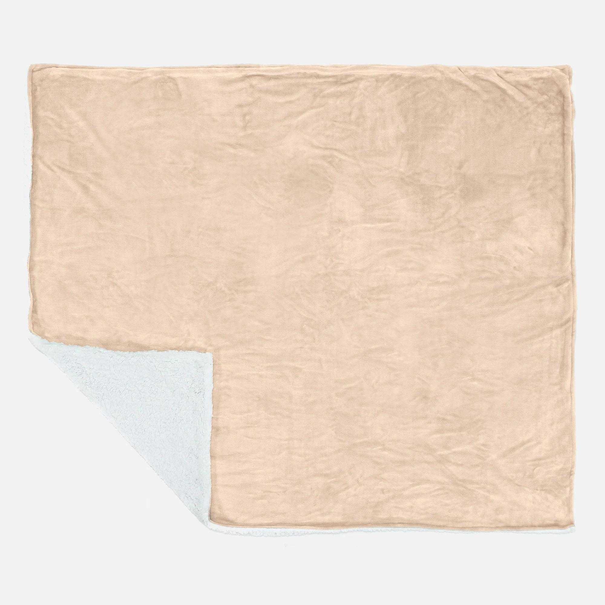 Sherpa-Decke - Sherpa-Fleece Creme - Image 3