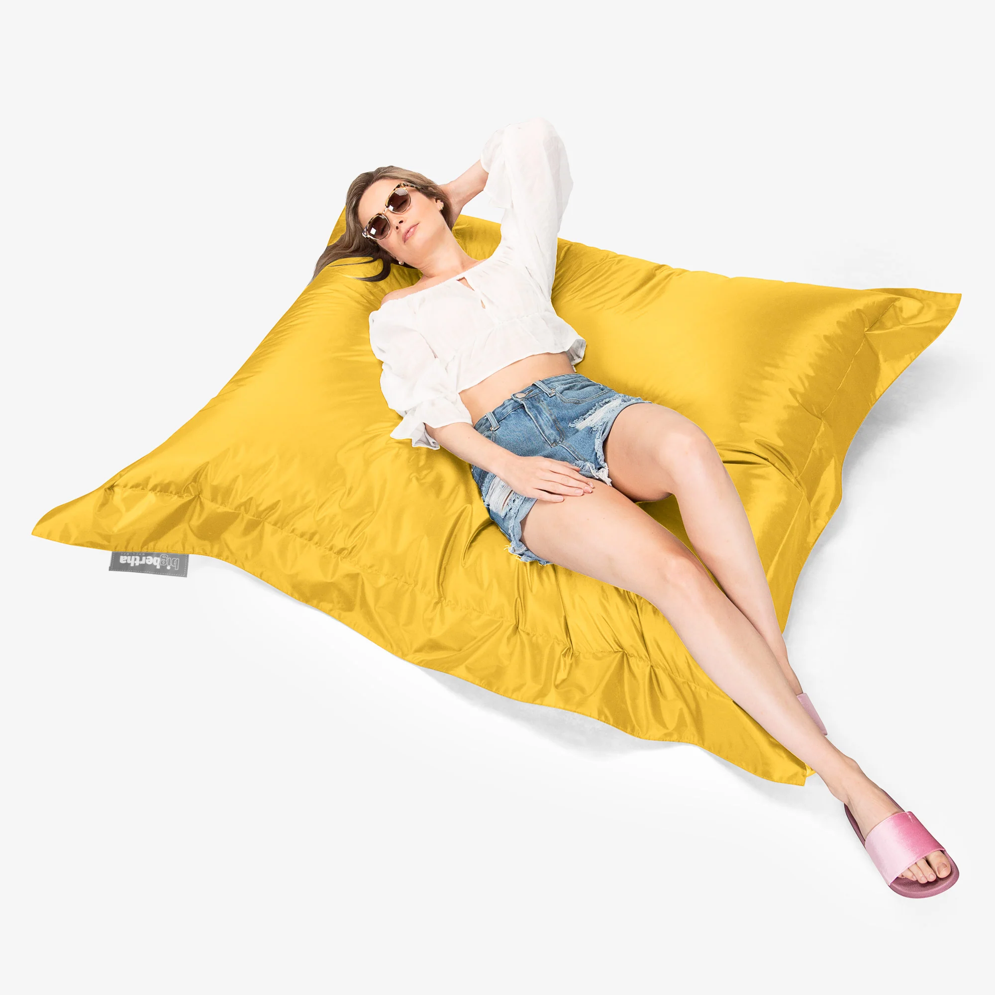 Sitzsack XXL Outdoor - SmartCanvas™ Gelb - Image 7