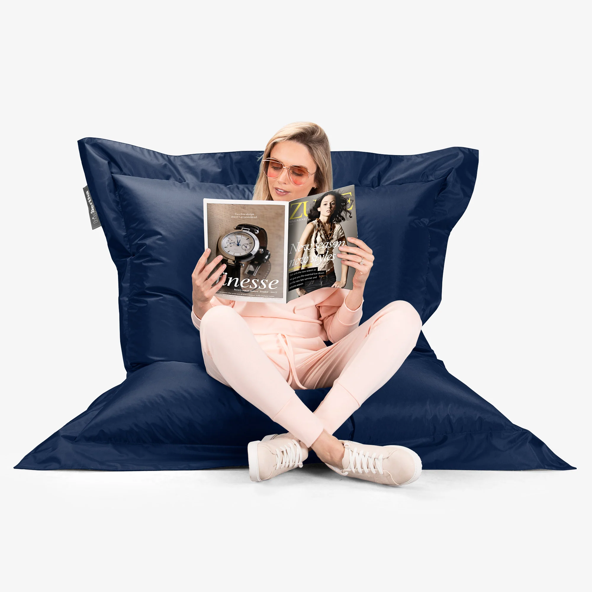 Sitzsack XXL Outdoor - SmartCanvas™ Marineblau - Image 5