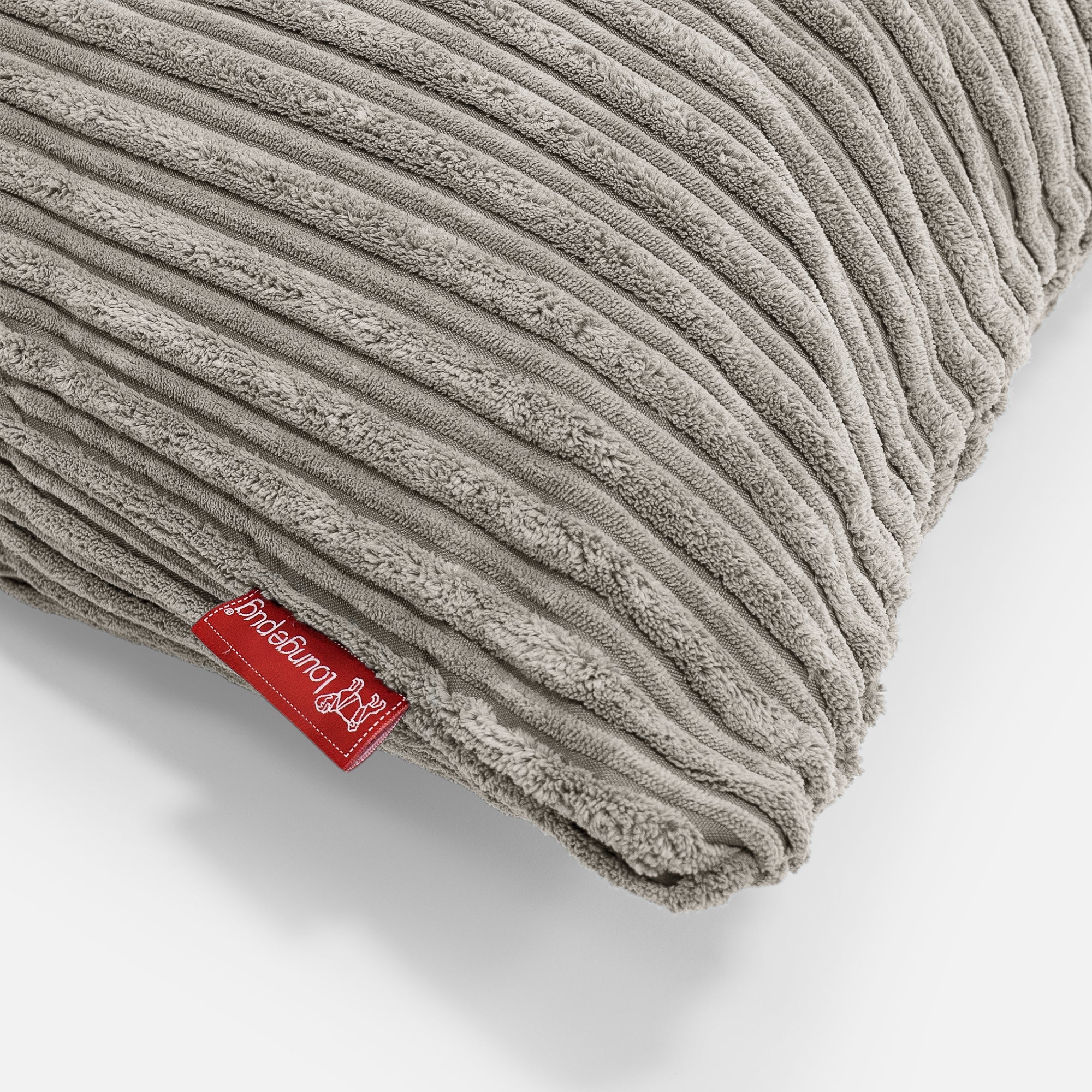 Dekokissen / Sofa Kissenbezug 47 x 47cm - Cord Nerzfarben - Image 3